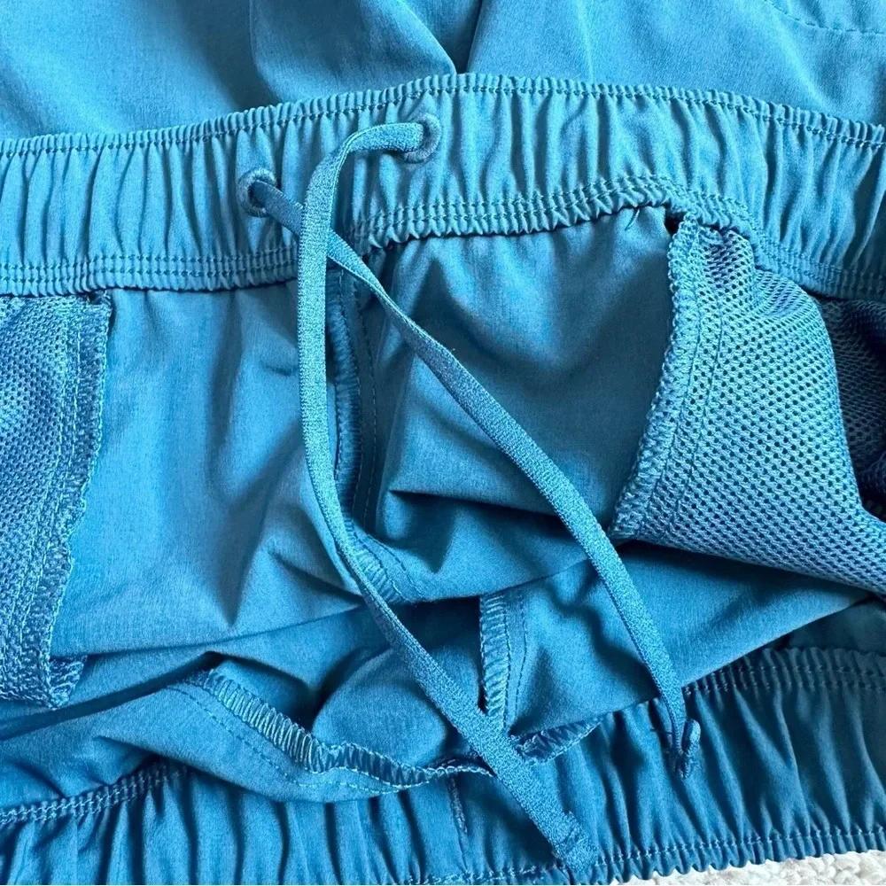 The North Face Women’s Wander Shorts Monterey Blue Large Running Active Lounge